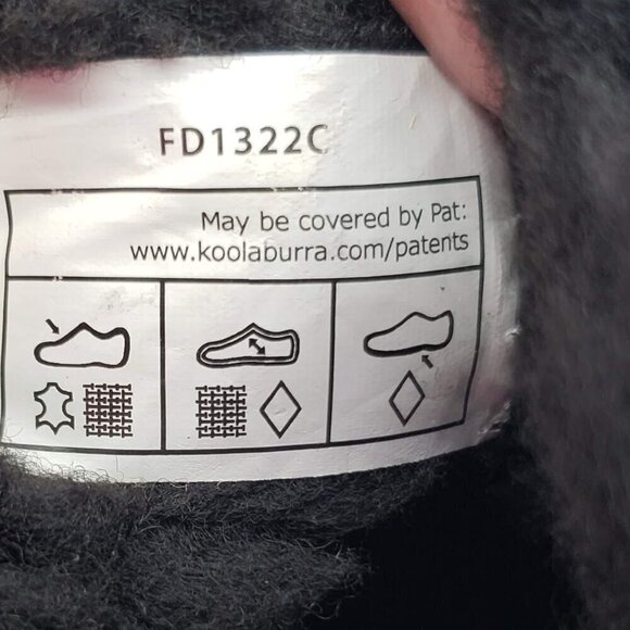 Koolaburra by UGG 1117810 Victoria Mini Ankle Boot Suede Black Youth 2 side bows - Picture 3 of 13